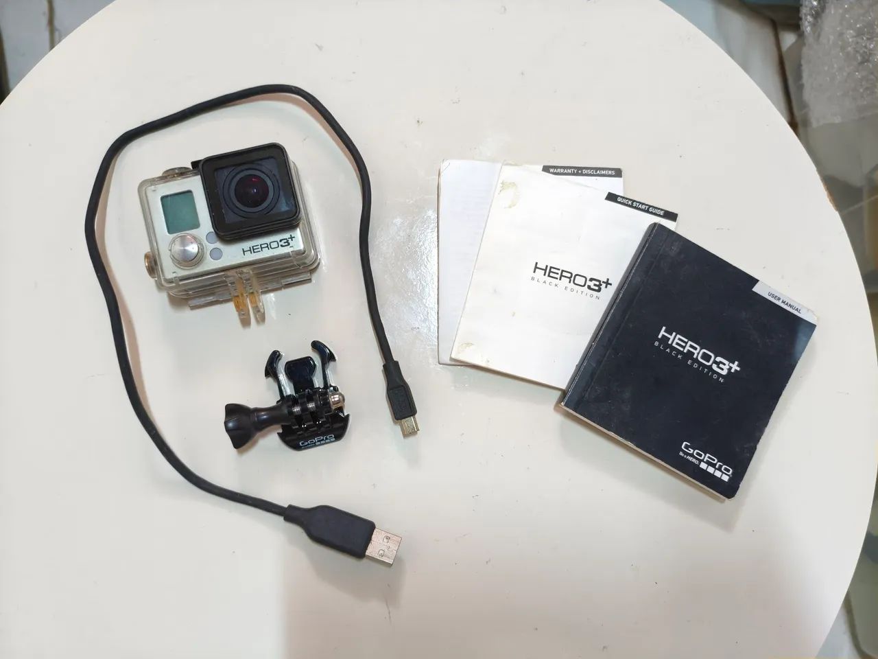 Gopro hero3+ e acessórios 
