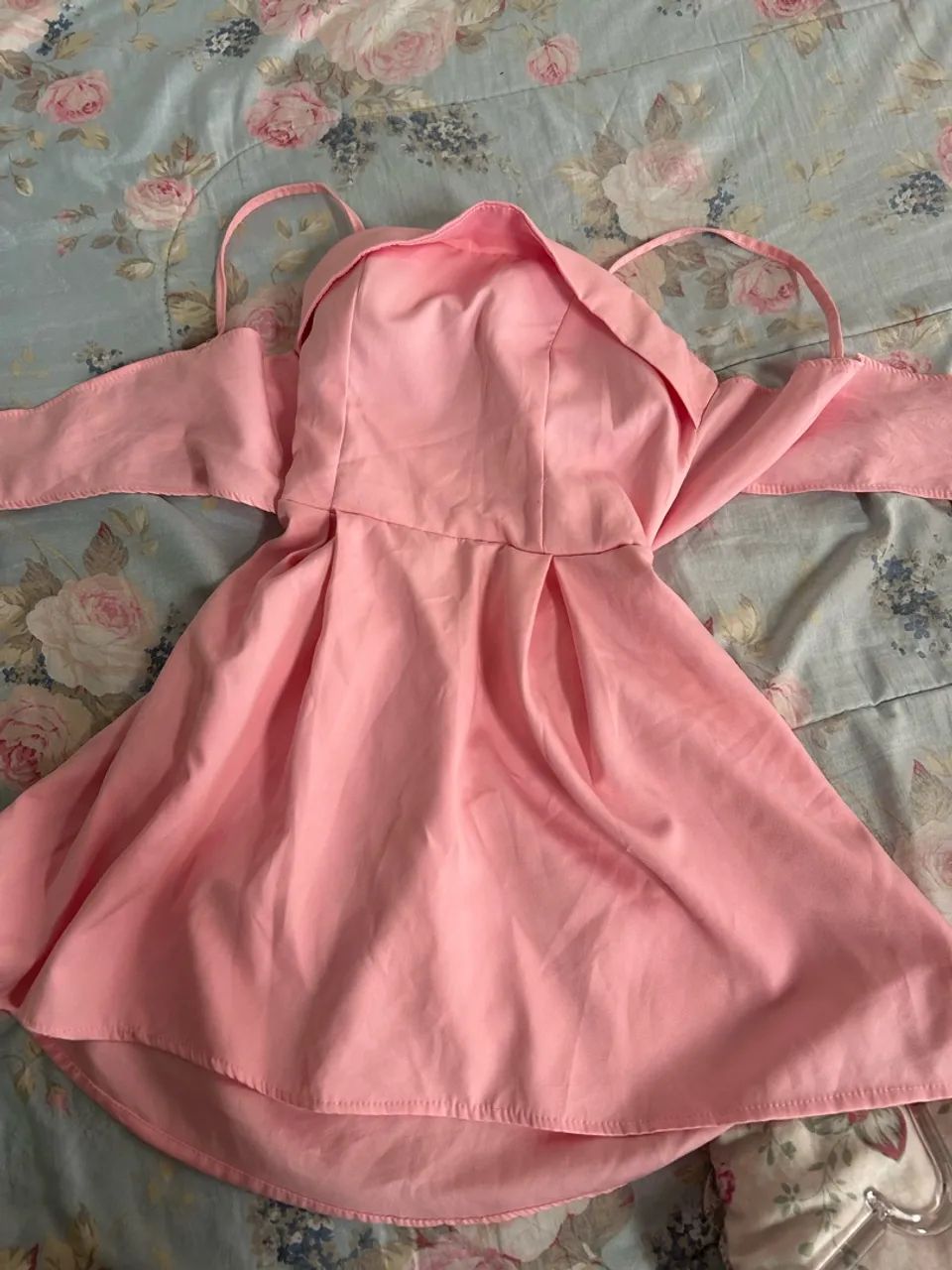 Vestido rosa lindo