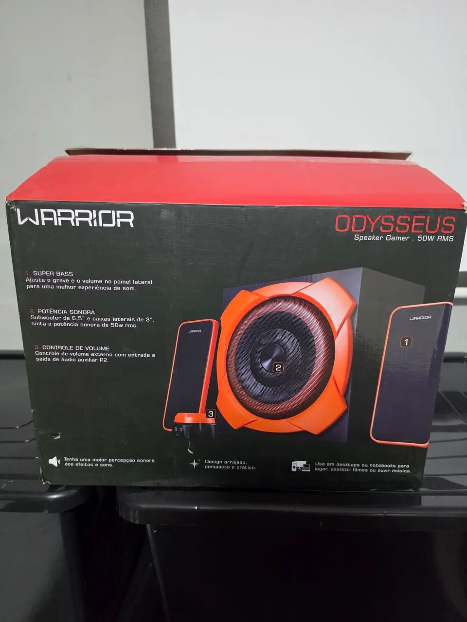 Speaker Gamer Odysseus warrior 50w RMS - Foto 3