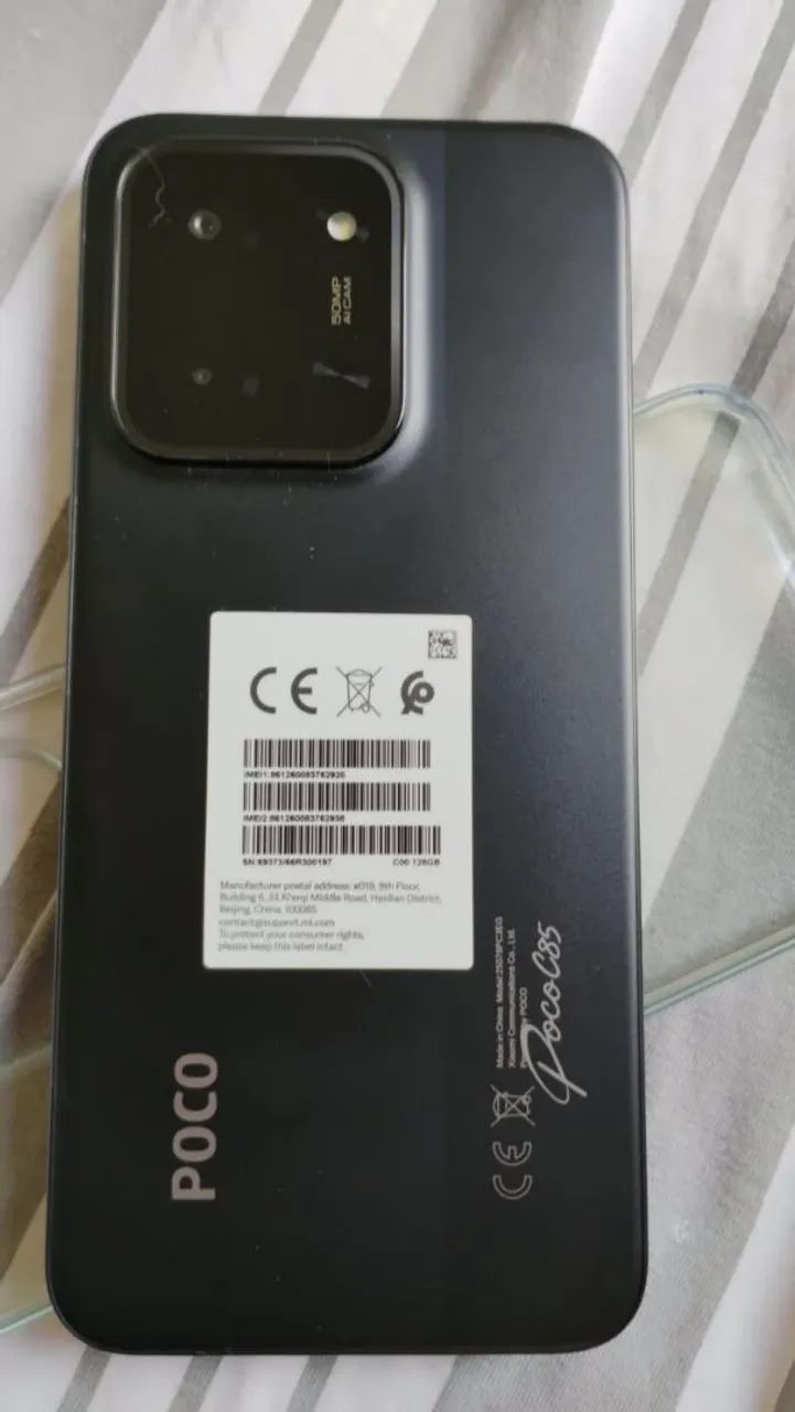 Poco C85 - 128 GB 6RAM NOVO