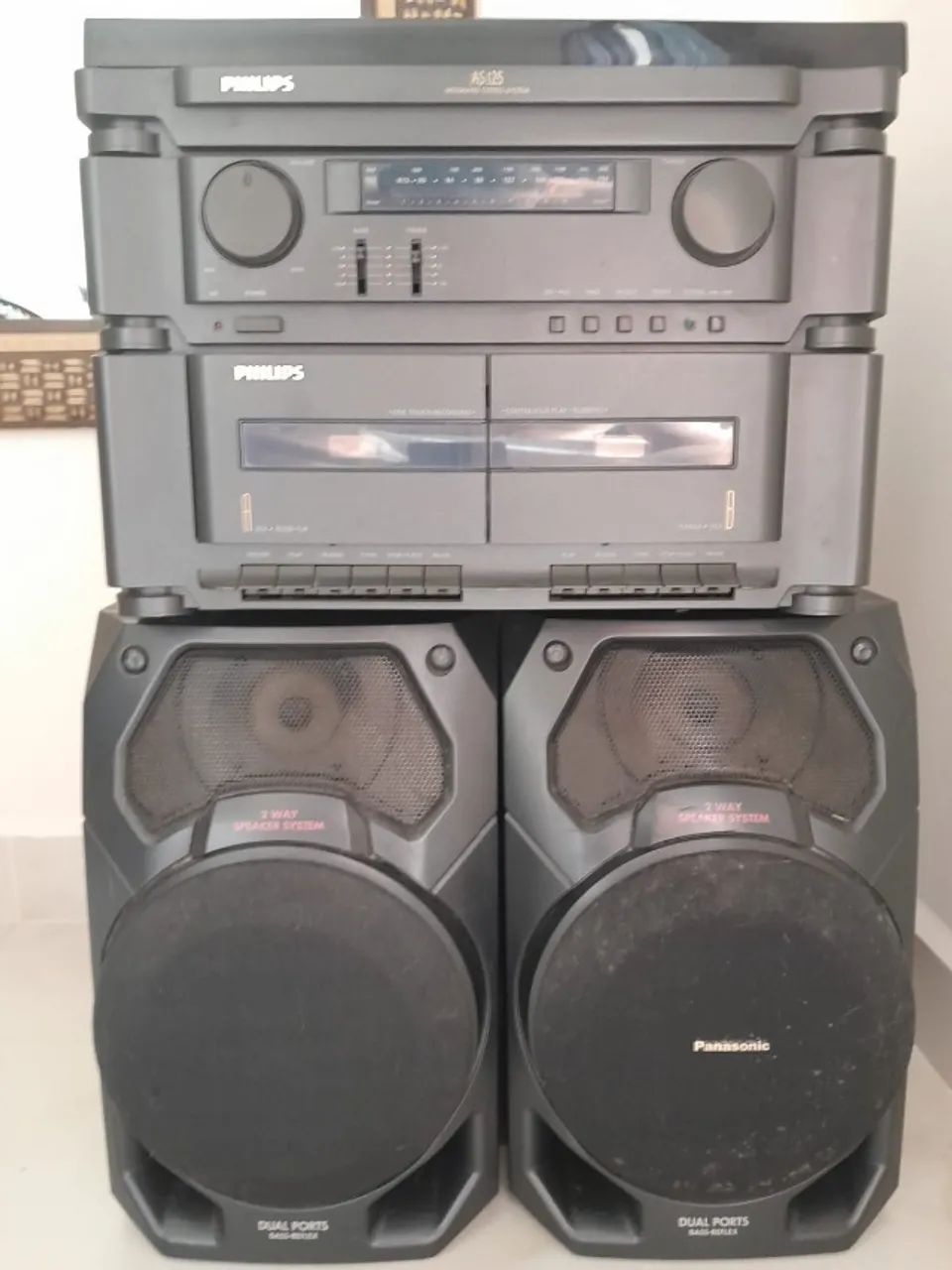 Philips AS 125 + Caixas