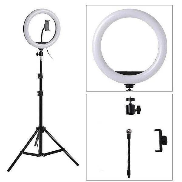 Ring Light 12 Polegadas 30cm Com Tripé De 2,10m - Foto 2