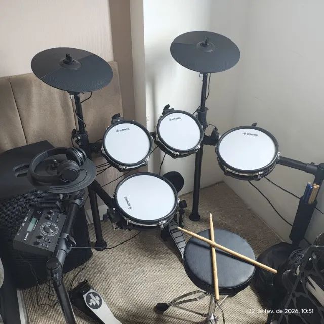 Bateria eletrônica DONNER DED-200MAX