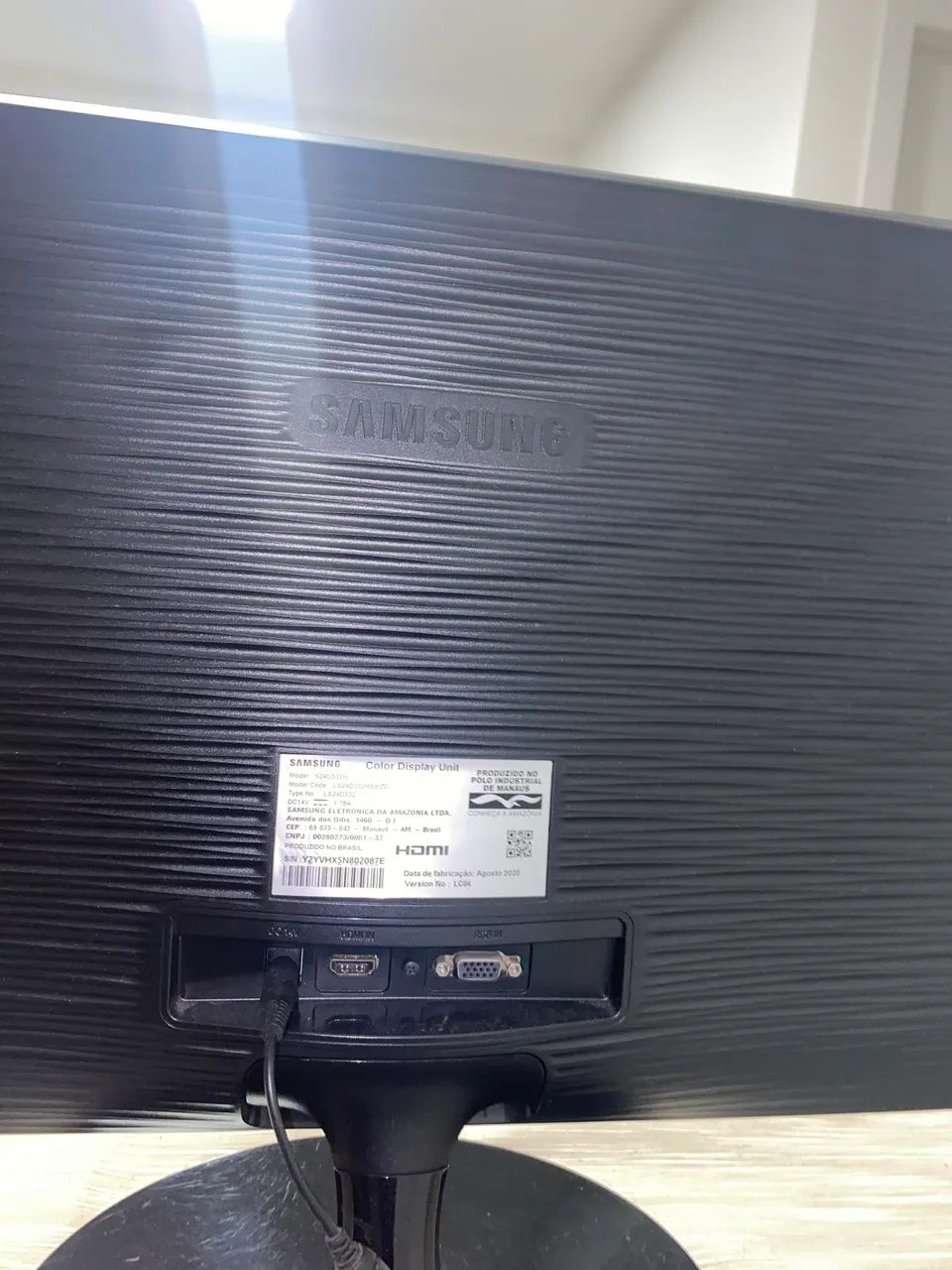 Monitor Samsung 21.5 Led Preto - Foto 4