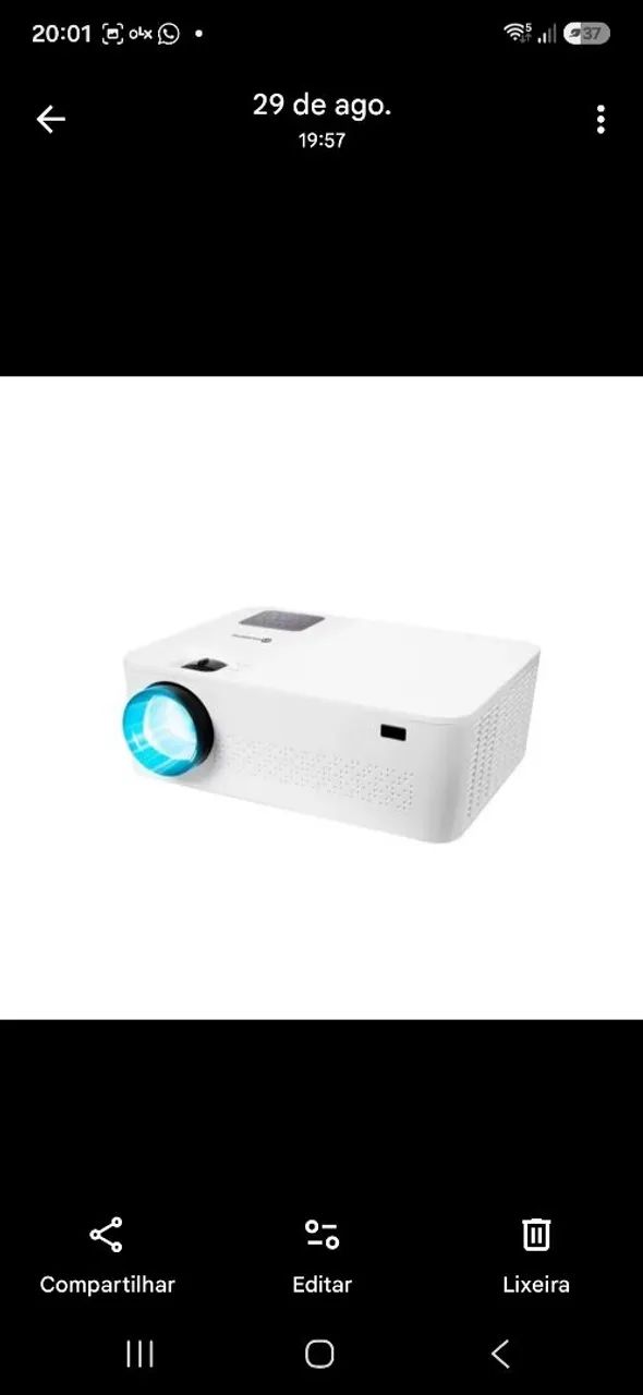 Projetor 5500 lumens 