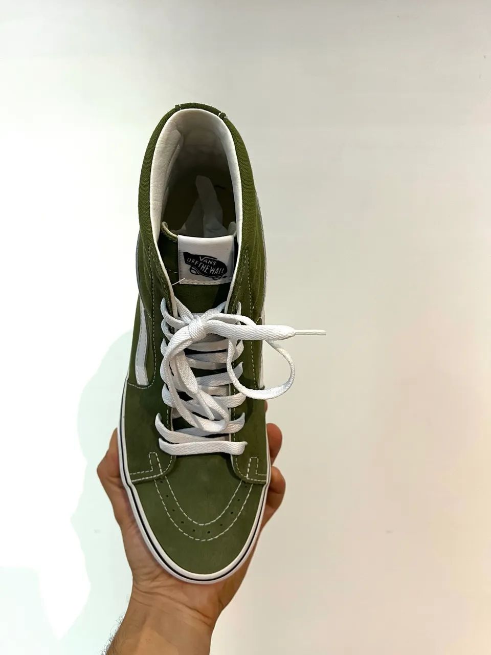 Tênis Vans Sk8 hi verde  - Foto 3