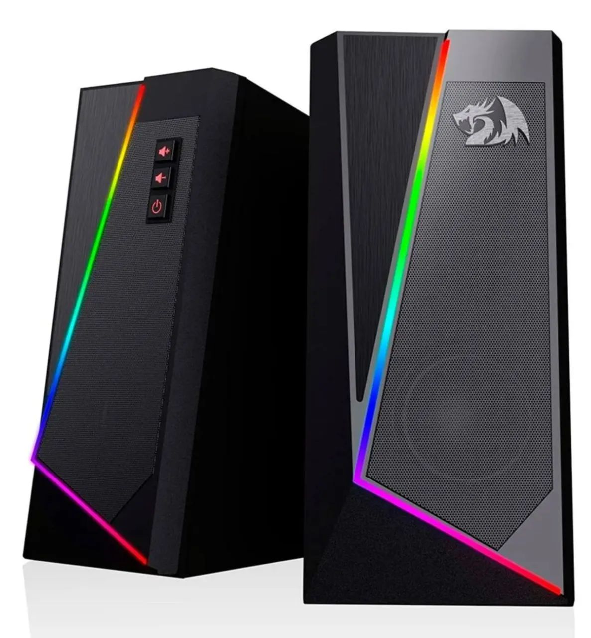 Caixa de som redragon RGB para Pc USB  - Foto 5