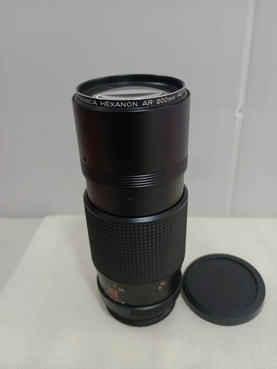 Objectif KONICA Hexanon AR 200mm F/4 - Occasion, Monture Konica AR, Filtre 55mm
