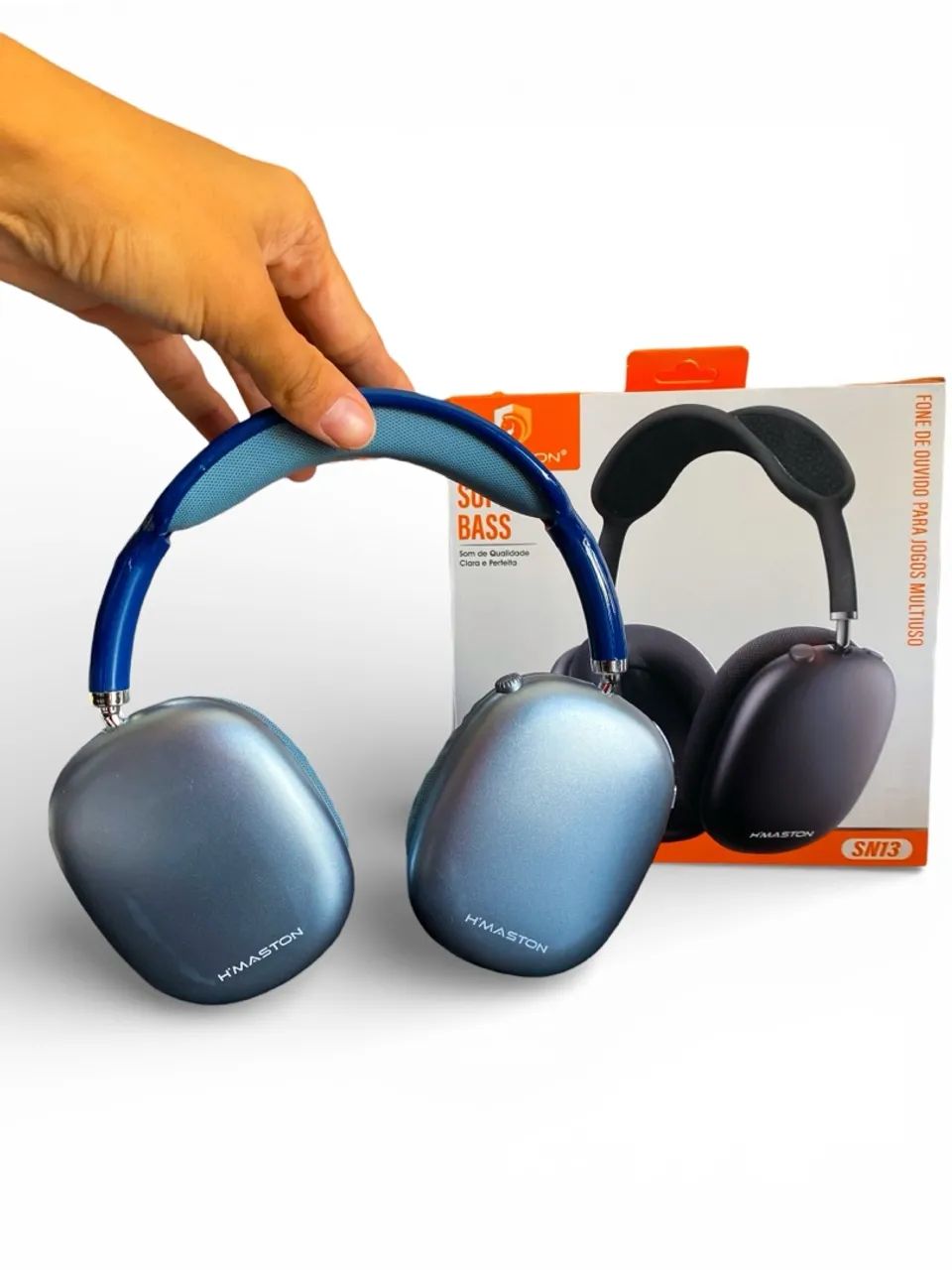HEADPHONE BLUETOOTH SUPER BASS HMASTON SN13 - Foto 2