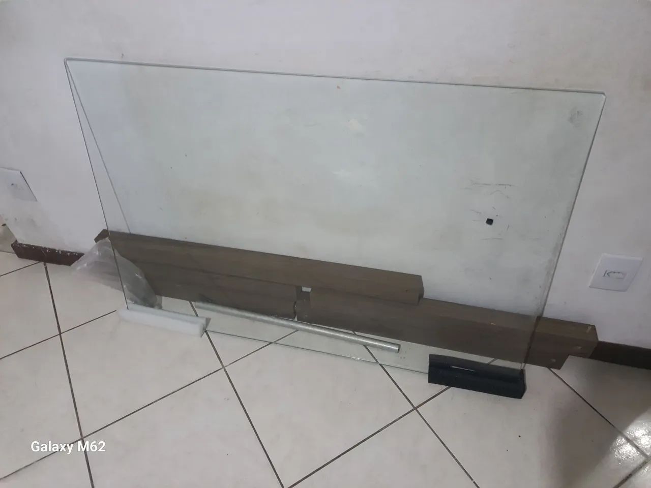Mesa de vidro 120x80 - Foto 4