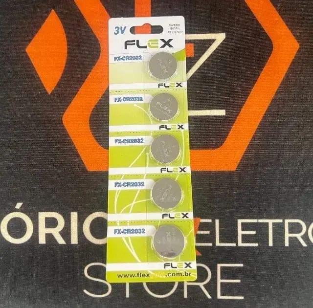 Bateria de Lítio - modelo Cr2032 - Foto 3