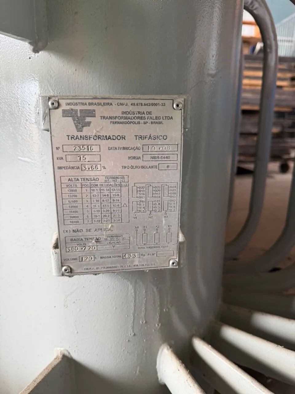 Transformador 75KVA 380/220V - Foto 3