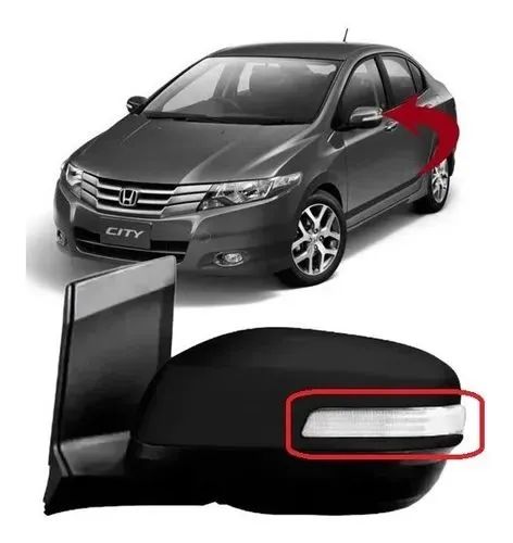 Lanterna Pisca Seta Retrovisor Honda City 2010 2011<br><br>2012 2013 14 - Foto 2