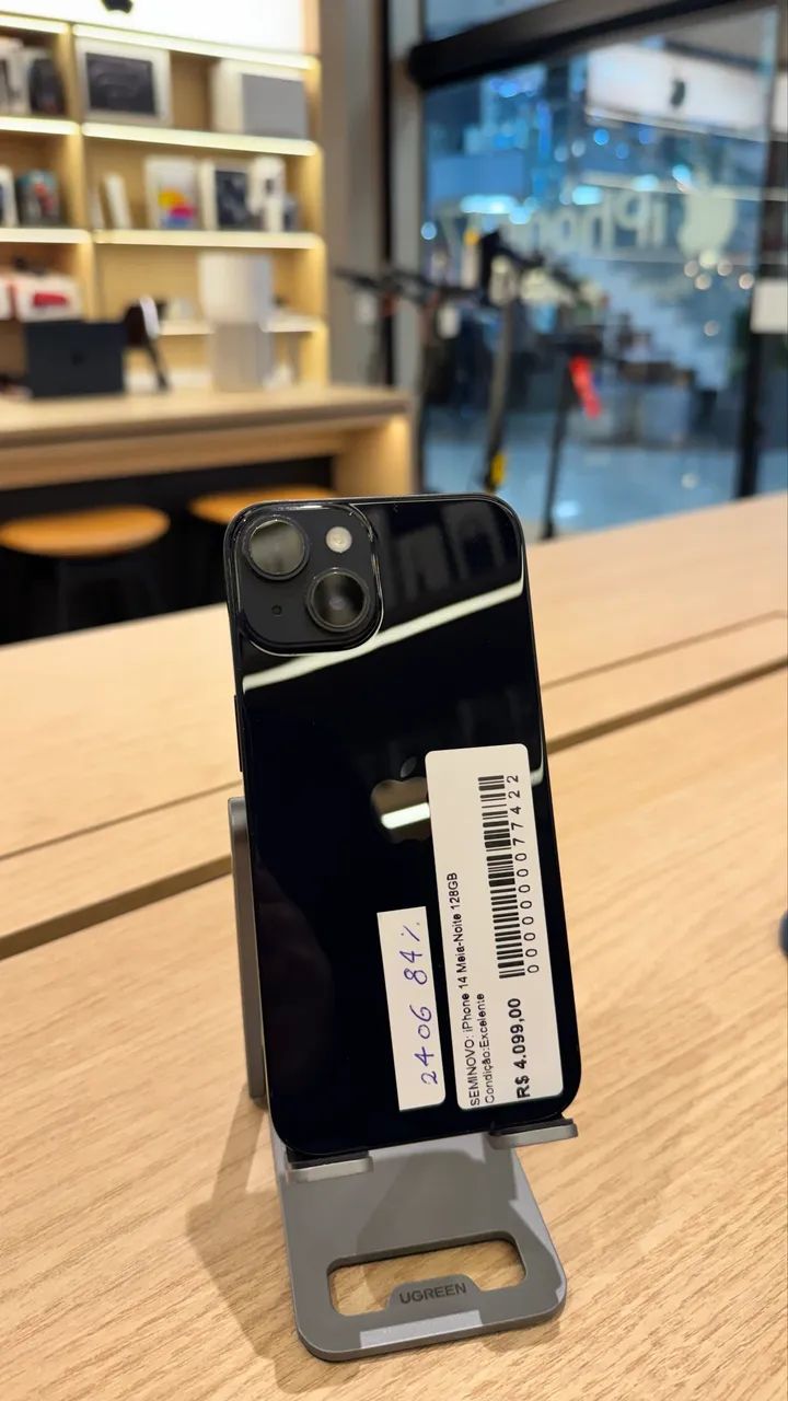iPhone 14 128GB Preto 