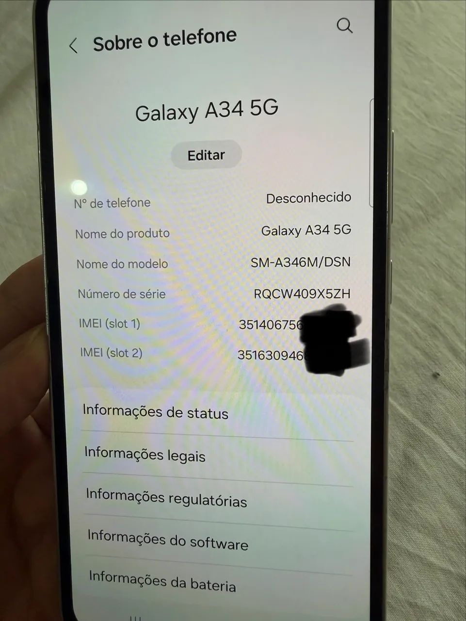 Galaxy a34 5g  - Foto 3