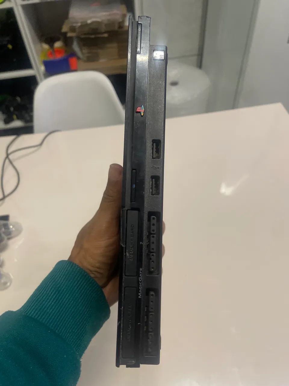 Ps2 com leitor funcionando leia a descrição  - Foto 2