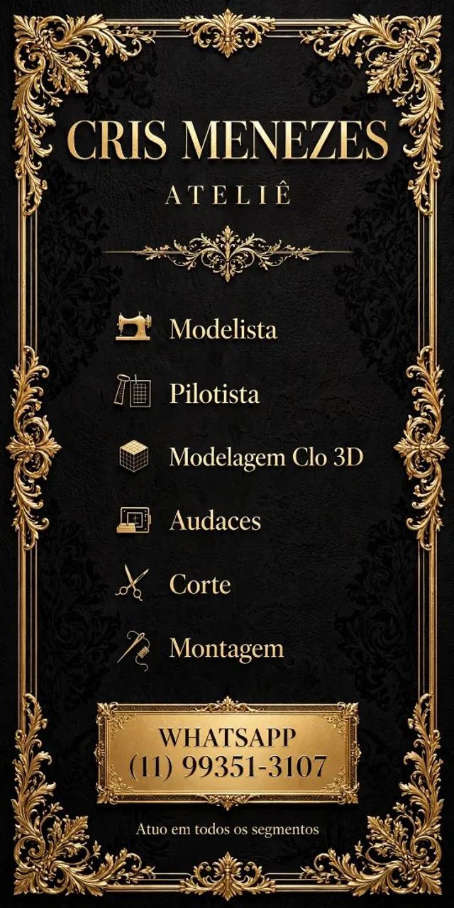 Modelista/costureira 