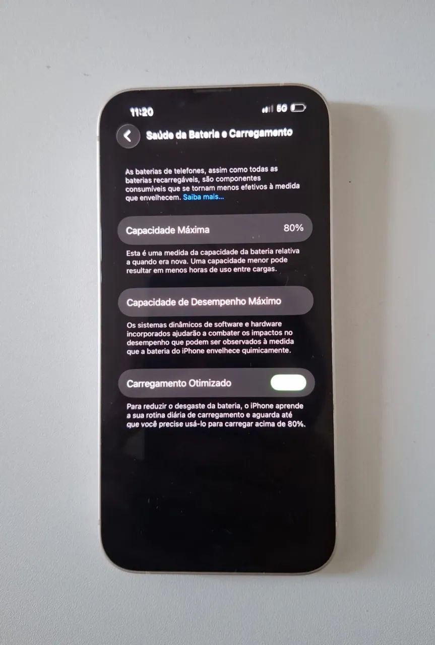 iPhone 14 - 128GB branco  - Foto 3