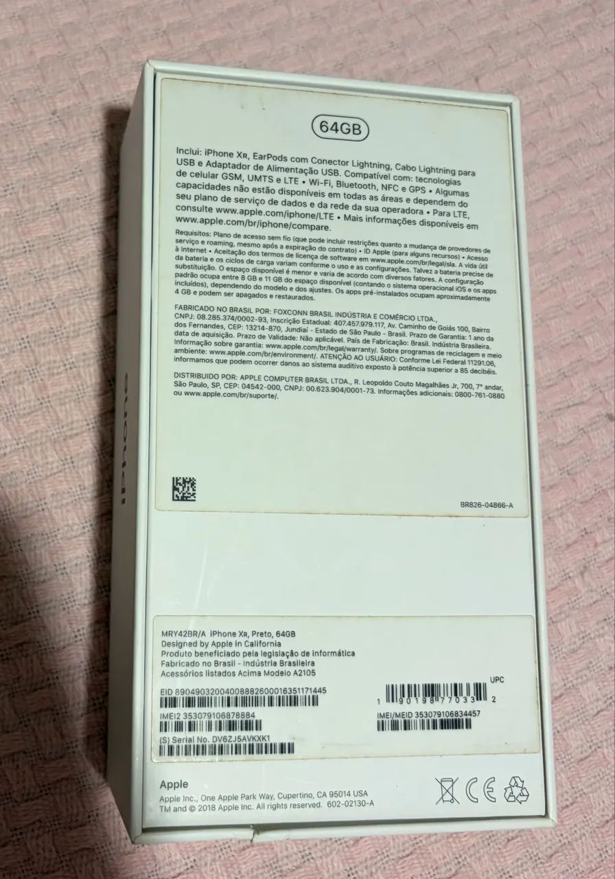 iPhone XR 64 gb CONSERVADO e fone original  - Foto 4
