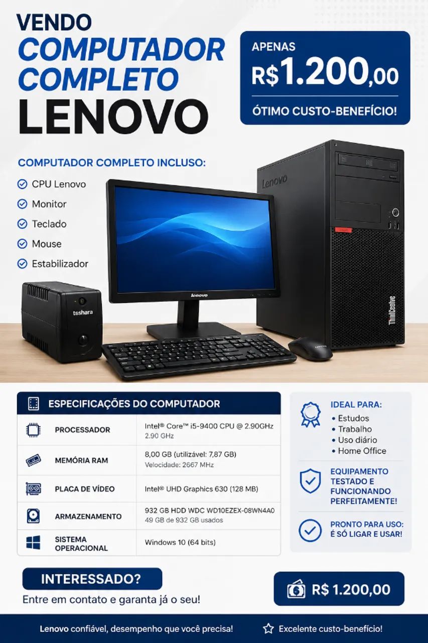 COMPUTADOR LENOVO