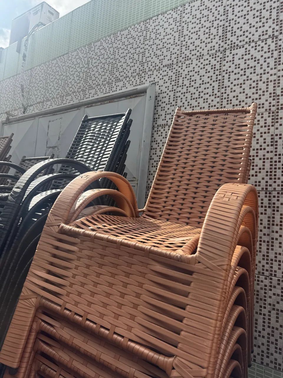 Conjunto de terraço fibra  - Foto 2