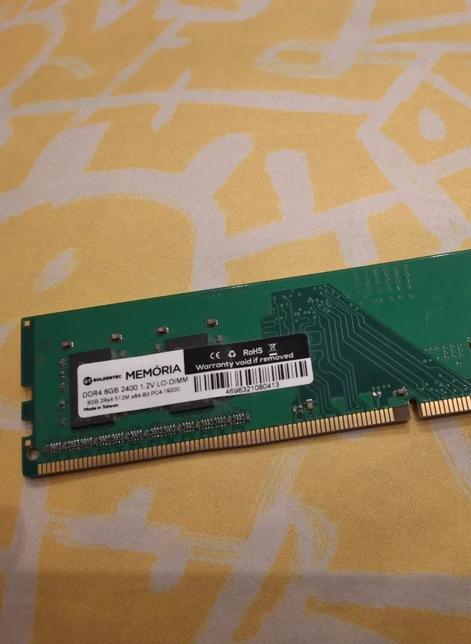 Memória para Desktop Goldentec 8GB DDR4 2400MHz - Foto 3