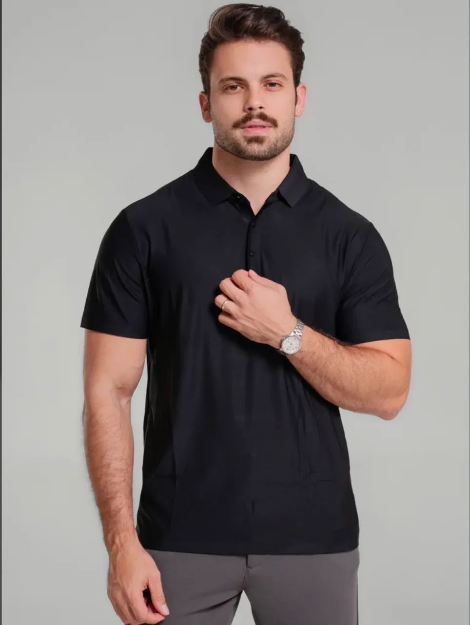 Polo tecnologica masculina tech - Foto 2
