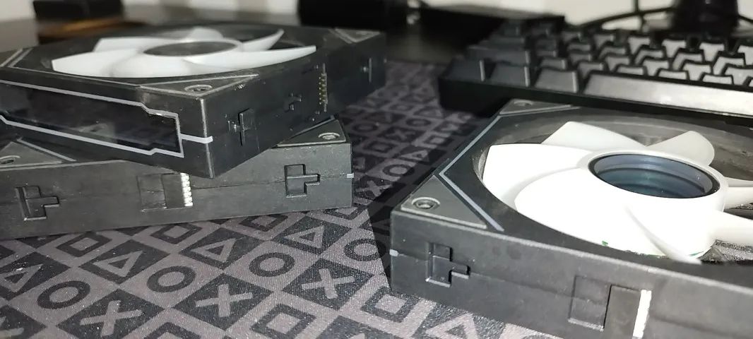 Kit 6 Fans ARGB (3 Jungle Leopard e 3 Coolcirc) - Foto 3