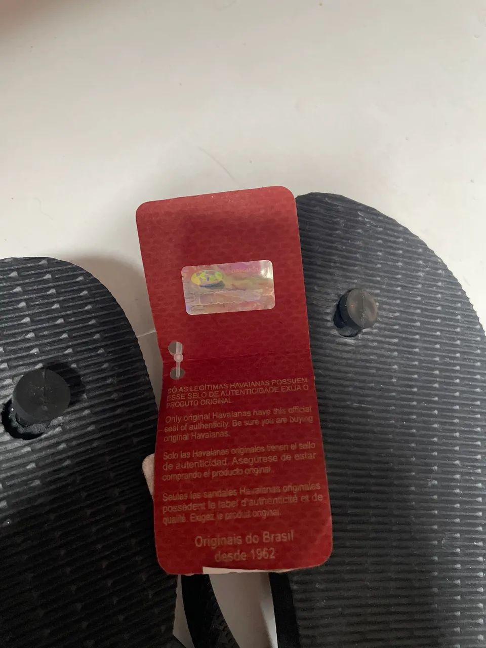 Sandália Havaianas TAM 45 Nova  - Foto 4