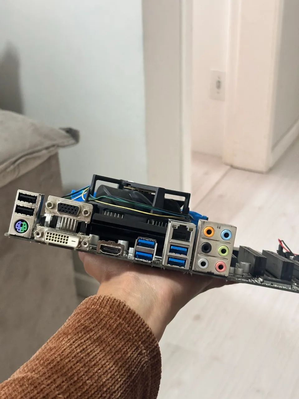 KIT PLACA MÃE  - i5 DE 4ª GERAÇÃO - 8GB RAM - Foto 3