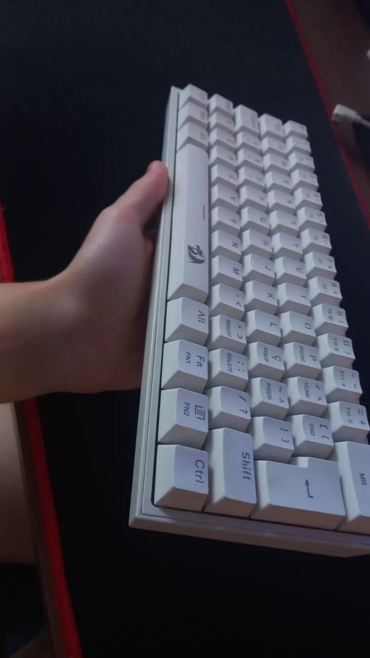 Teclado redragon fizz rainbow - Foto 3