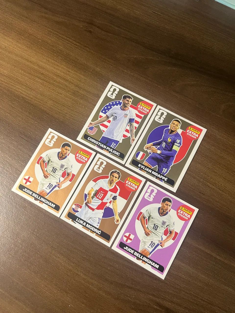 5 figurinhas legend extra sticker 