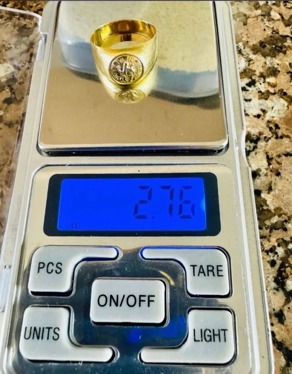 anel ouro 18k são Bento  - Foto 5