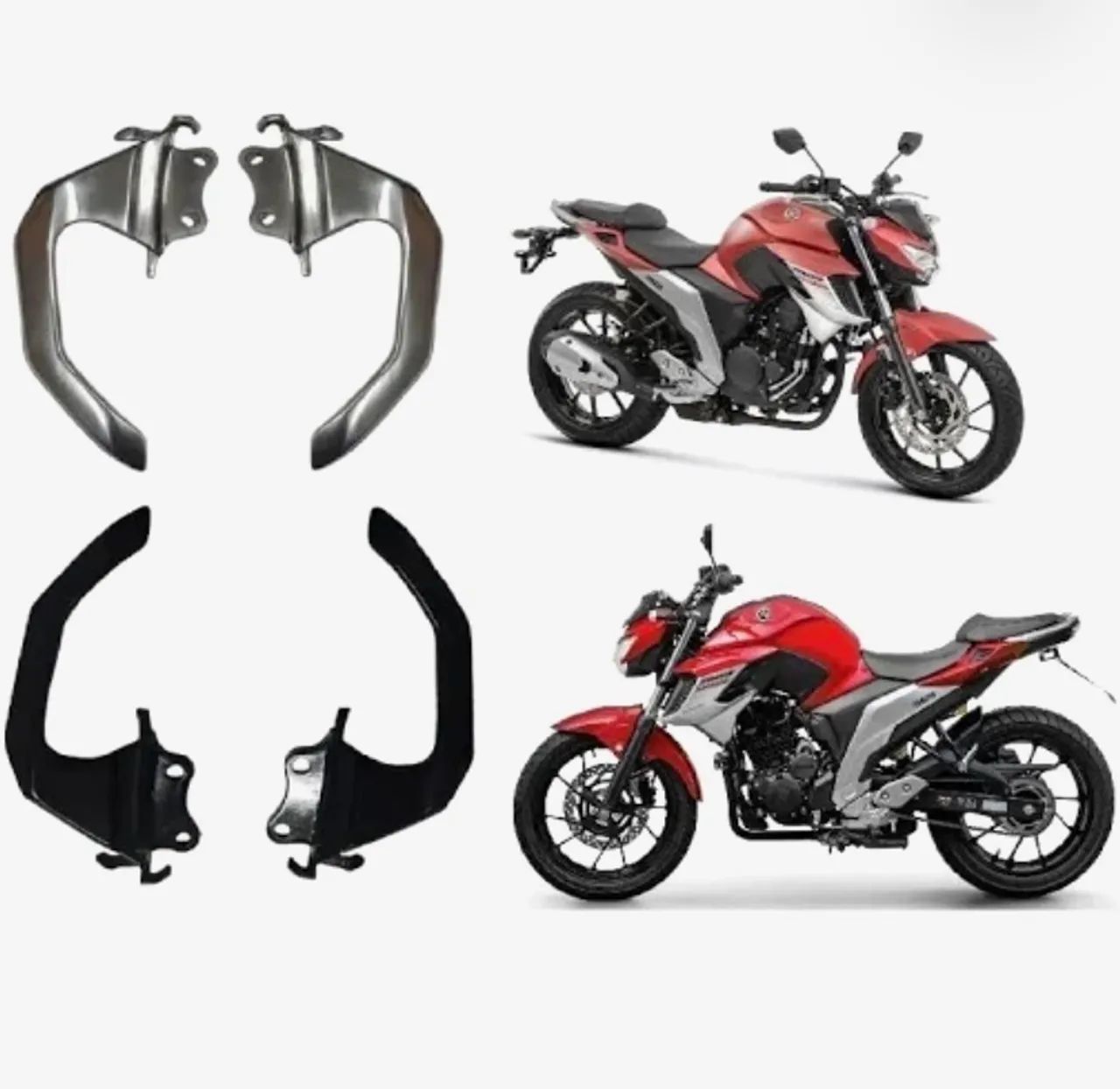 ? Alça Traseira (Garupa) Yamaha Fazer FZ25 - Par Original - Foto 3