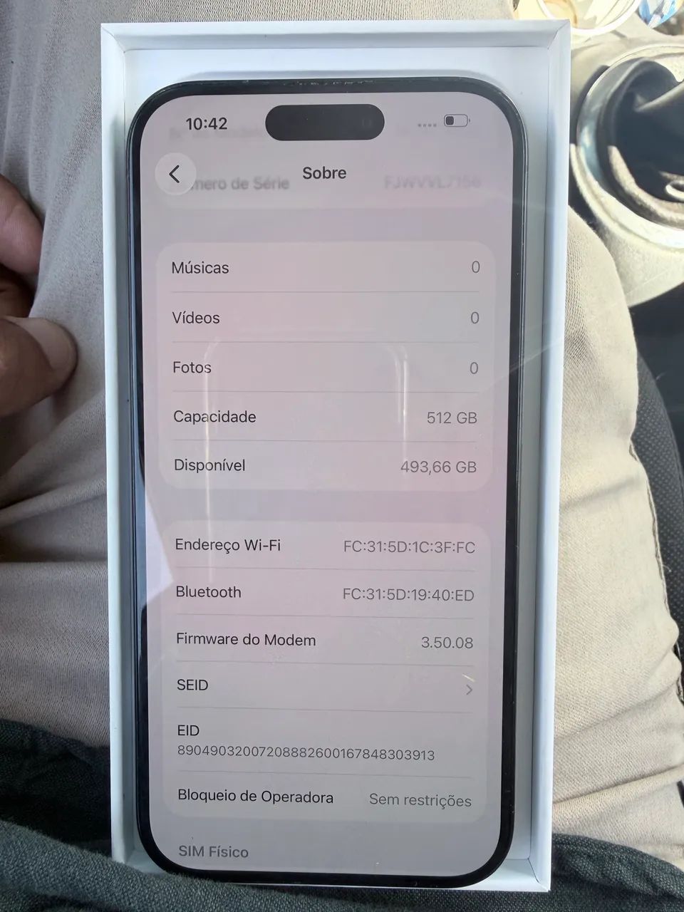 iPhone 15 pro 512 gb