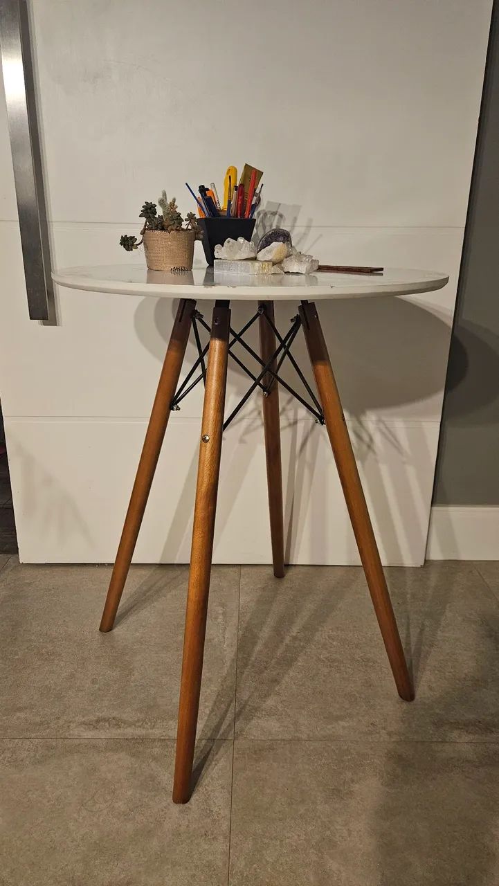 Mesa Redonda Decorativa - Foto 2