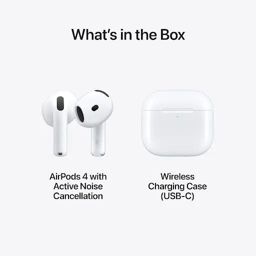 AirPods 4 com Cancelamento de Ruído Ativo (ANC) - Lançamento
