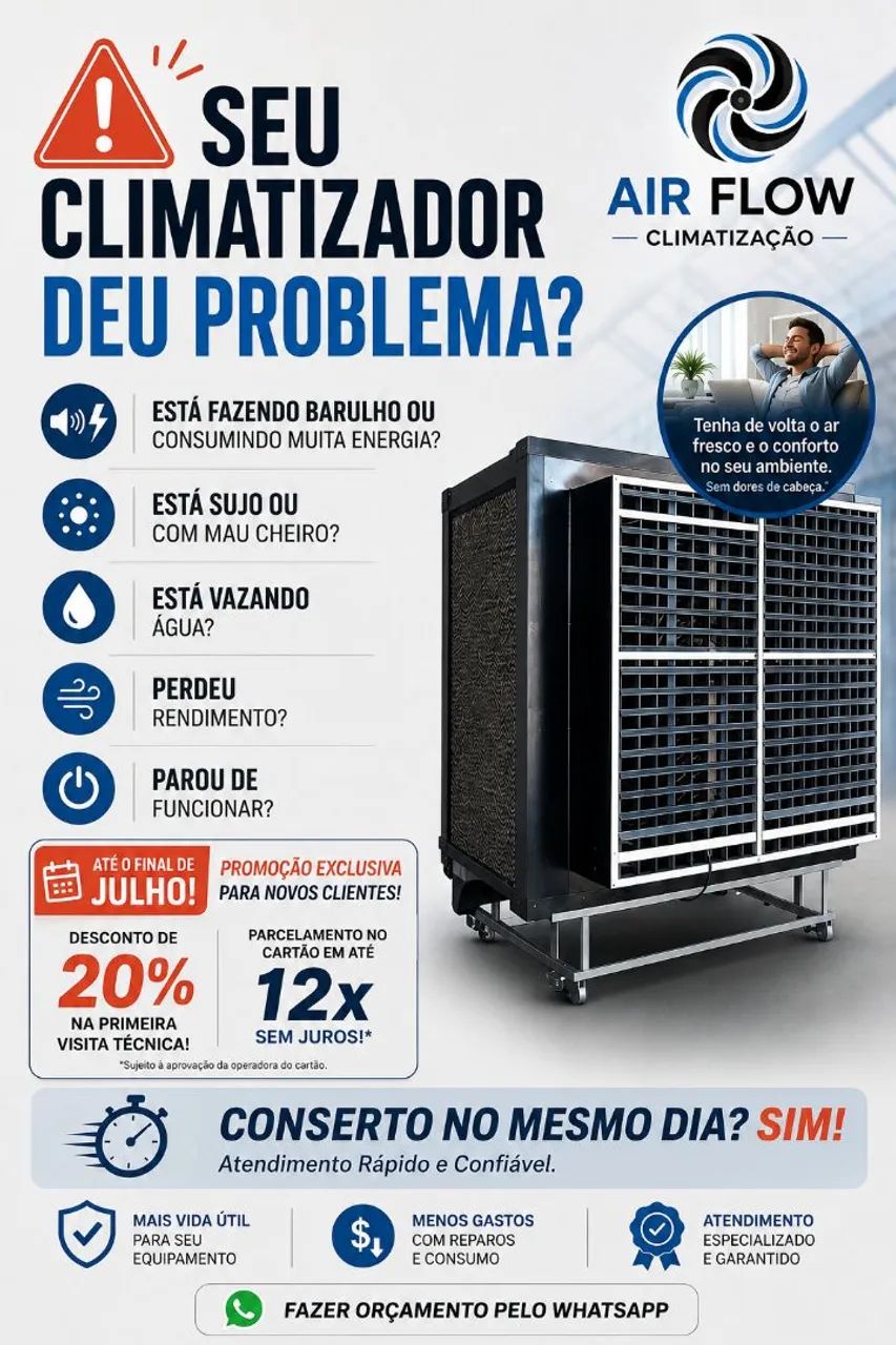 Climatizadores Industrial e Comercial 
