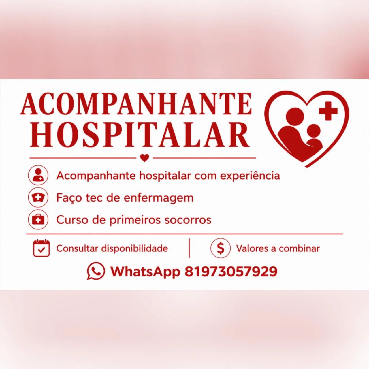 Acompanhante hospitalar 