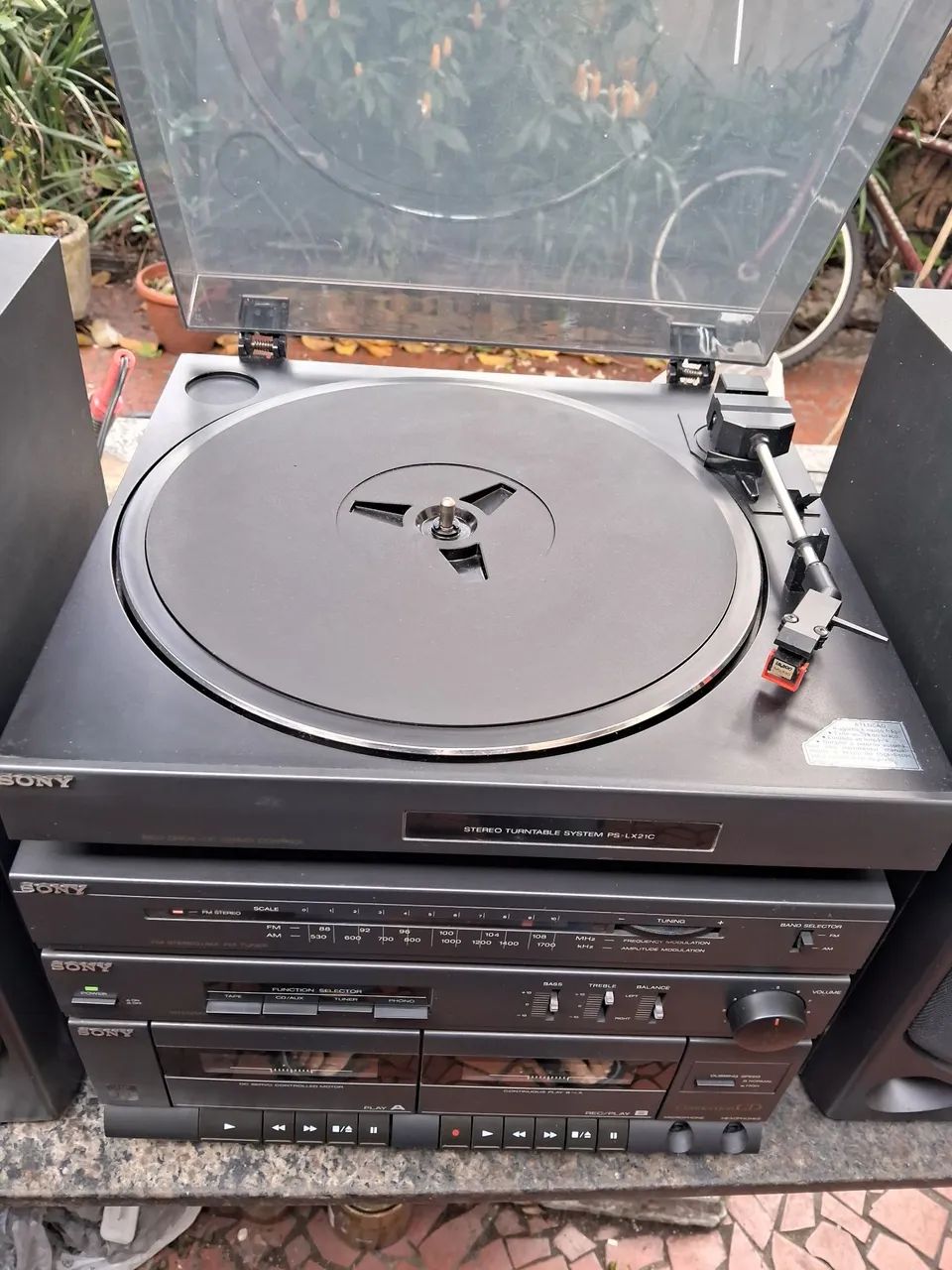System Sony 3 X 1 LBT-32W c/ caixas acústicas Gradiente S-21