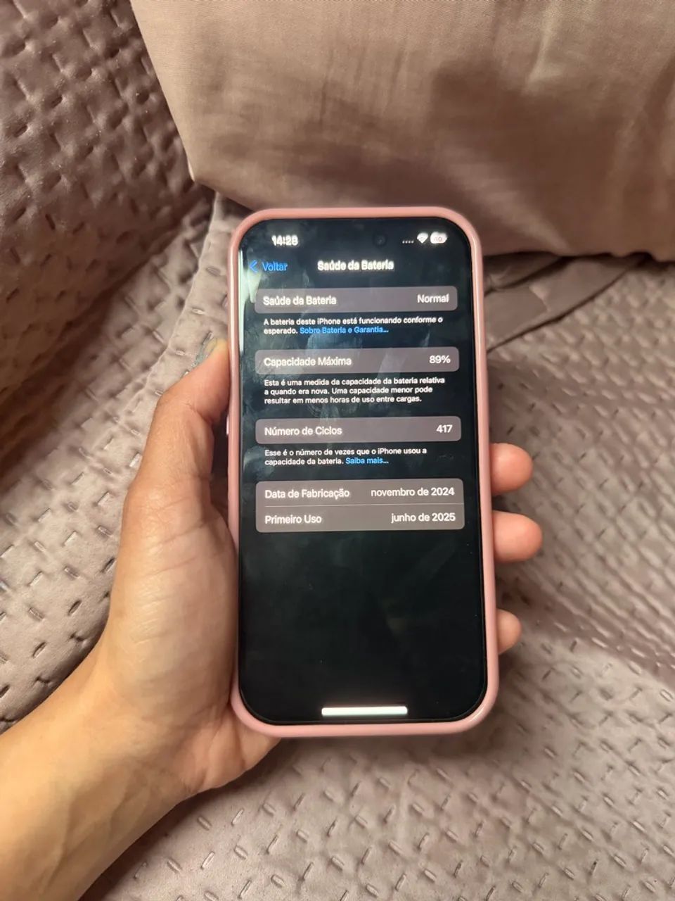 iPhone 15 rosa 128gb - Foto 4