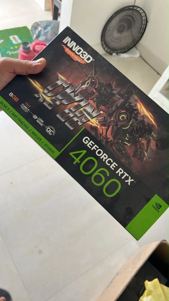 PLACA DE VÍDEO INNO 3D RTX 4060