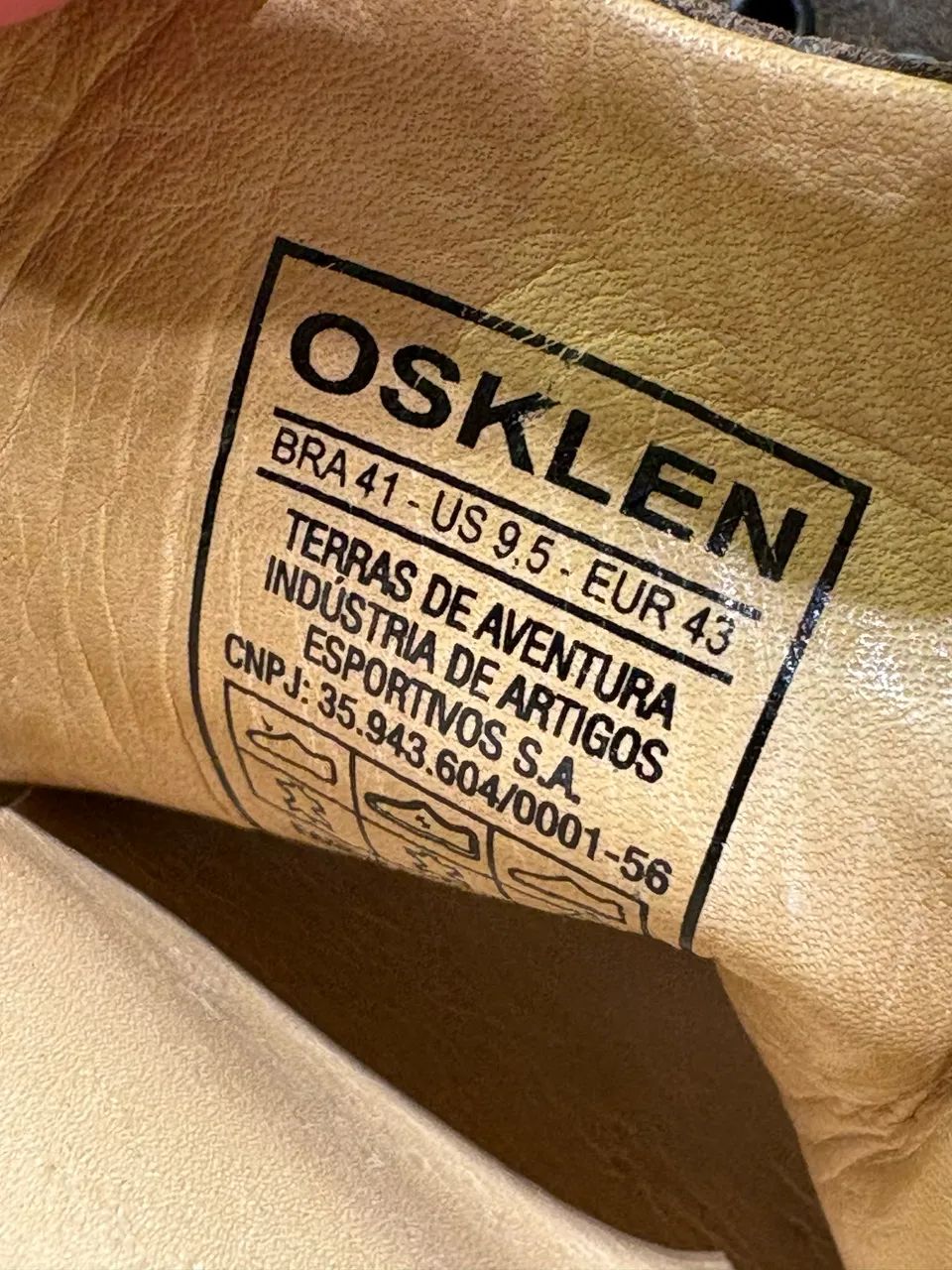 Sapatênis Osklen couro marrom original  - Foto 4