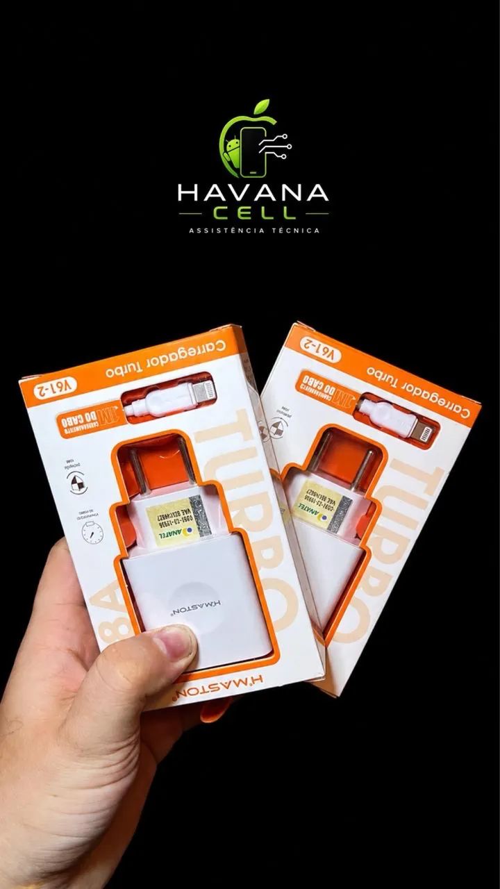Vendo Carregadores Iphone e Android
