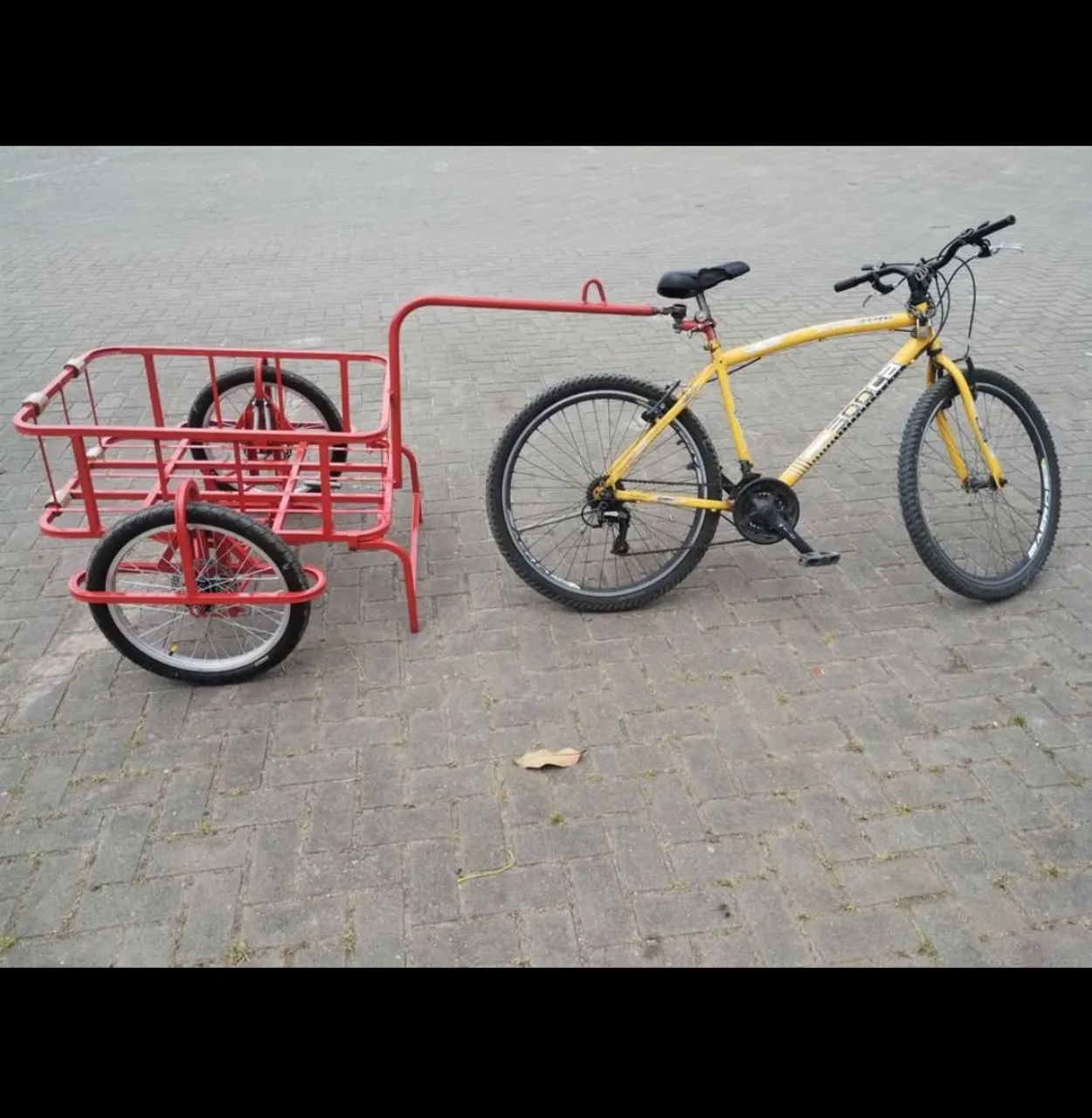 Quadro de Carga de Carretinha para Bicicleta.  - Foto 3