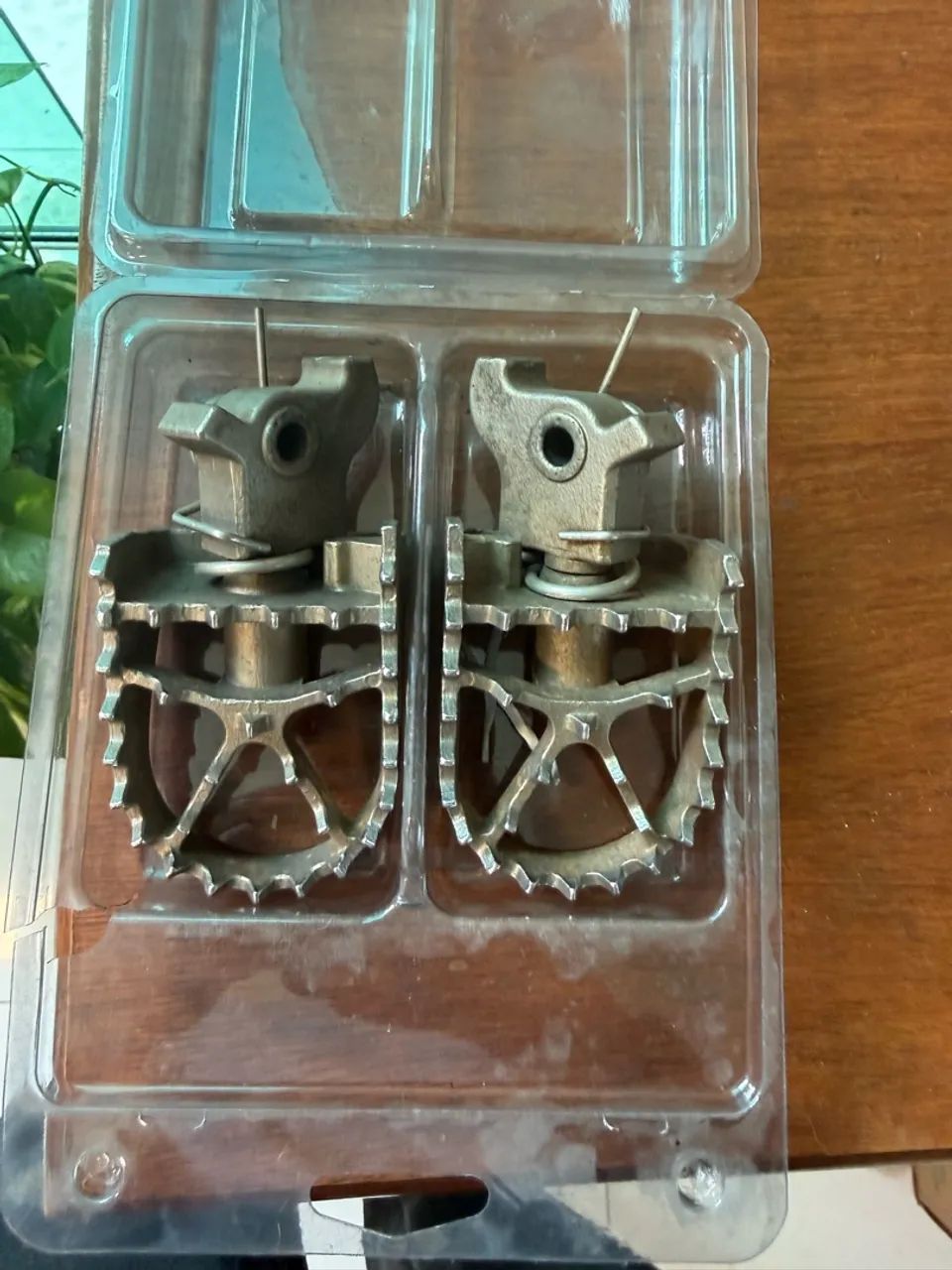 Pedaleira retrátil