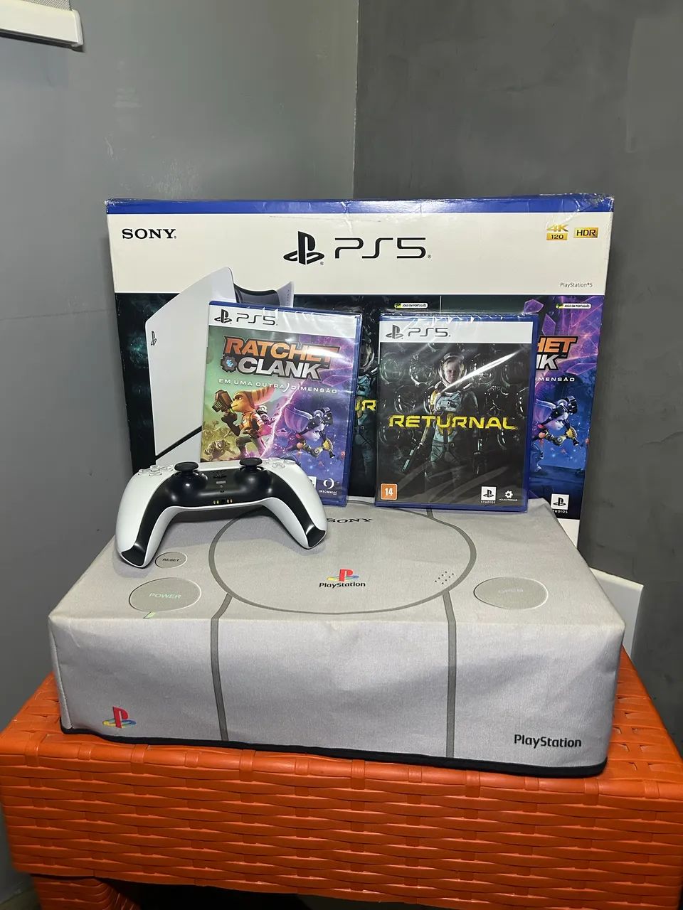 Vendo PS5 Slim Mídia Física  - Foto 3