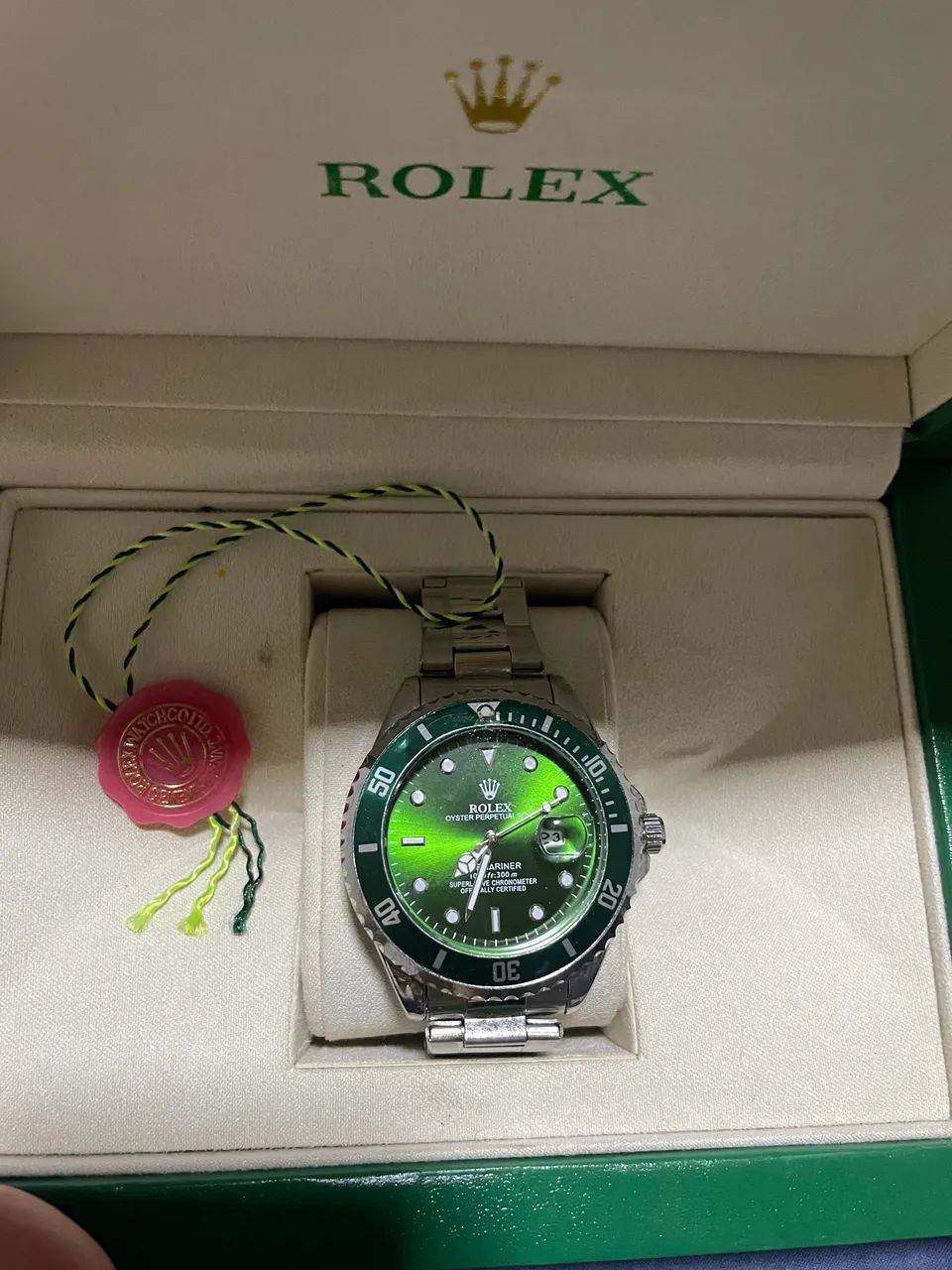 Rolex submariner date hulk grenn