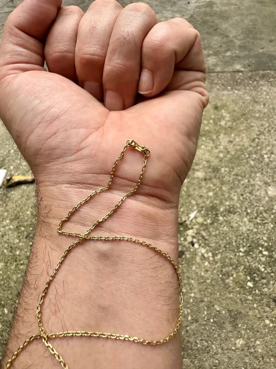 Cordão masculino em ouro 18k  - Foto 2