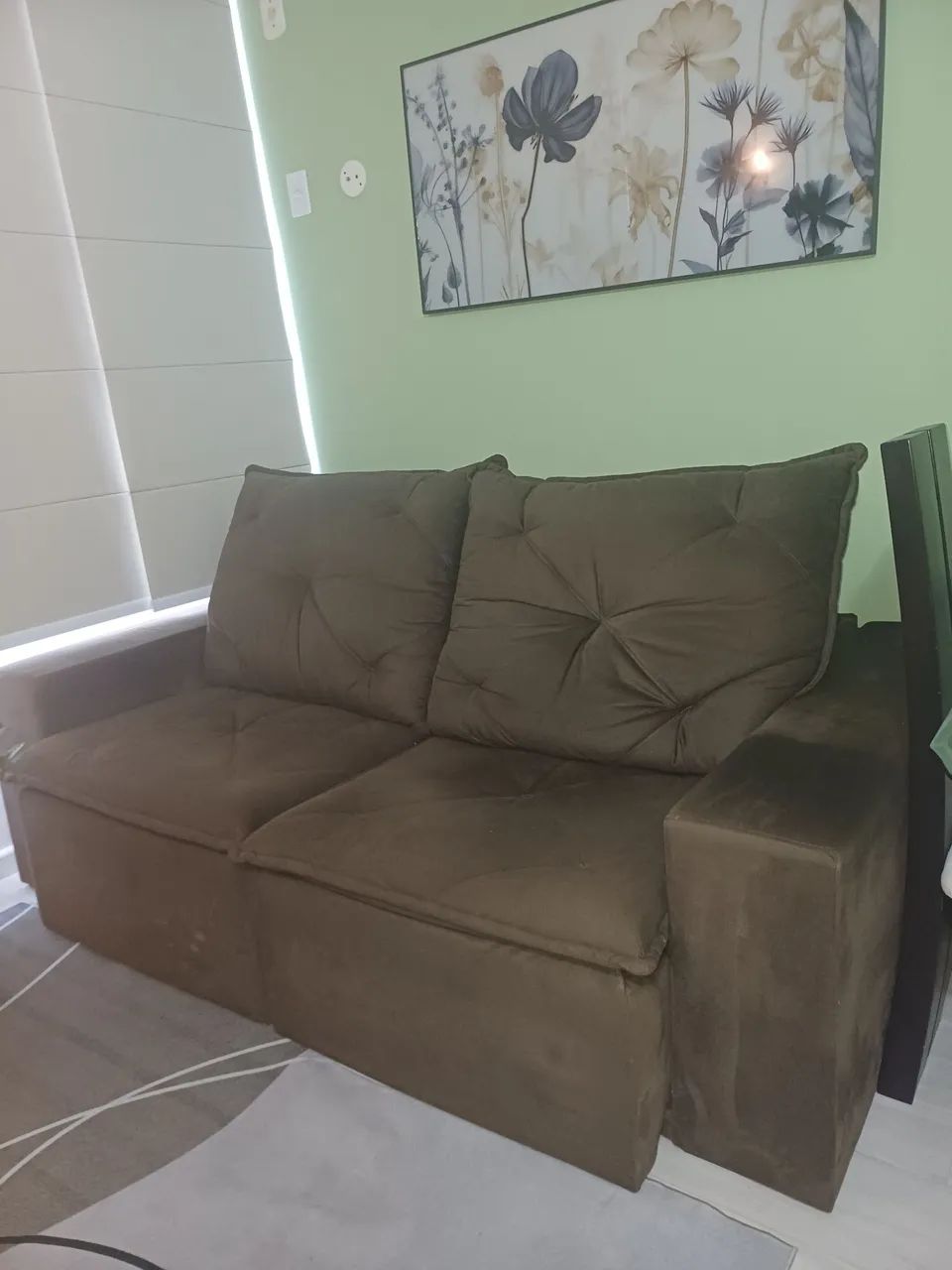 Sofá retratil -2,00 x 1,10 fechado - Foto 5